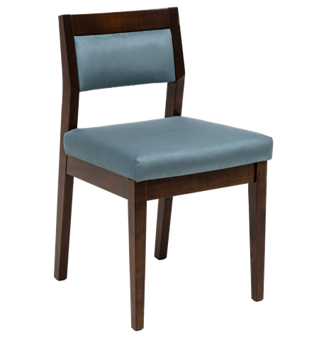 Cropped Hopscotch Upholstered Back Dining Chair