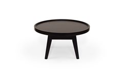 Stride Black Coffee Table Front