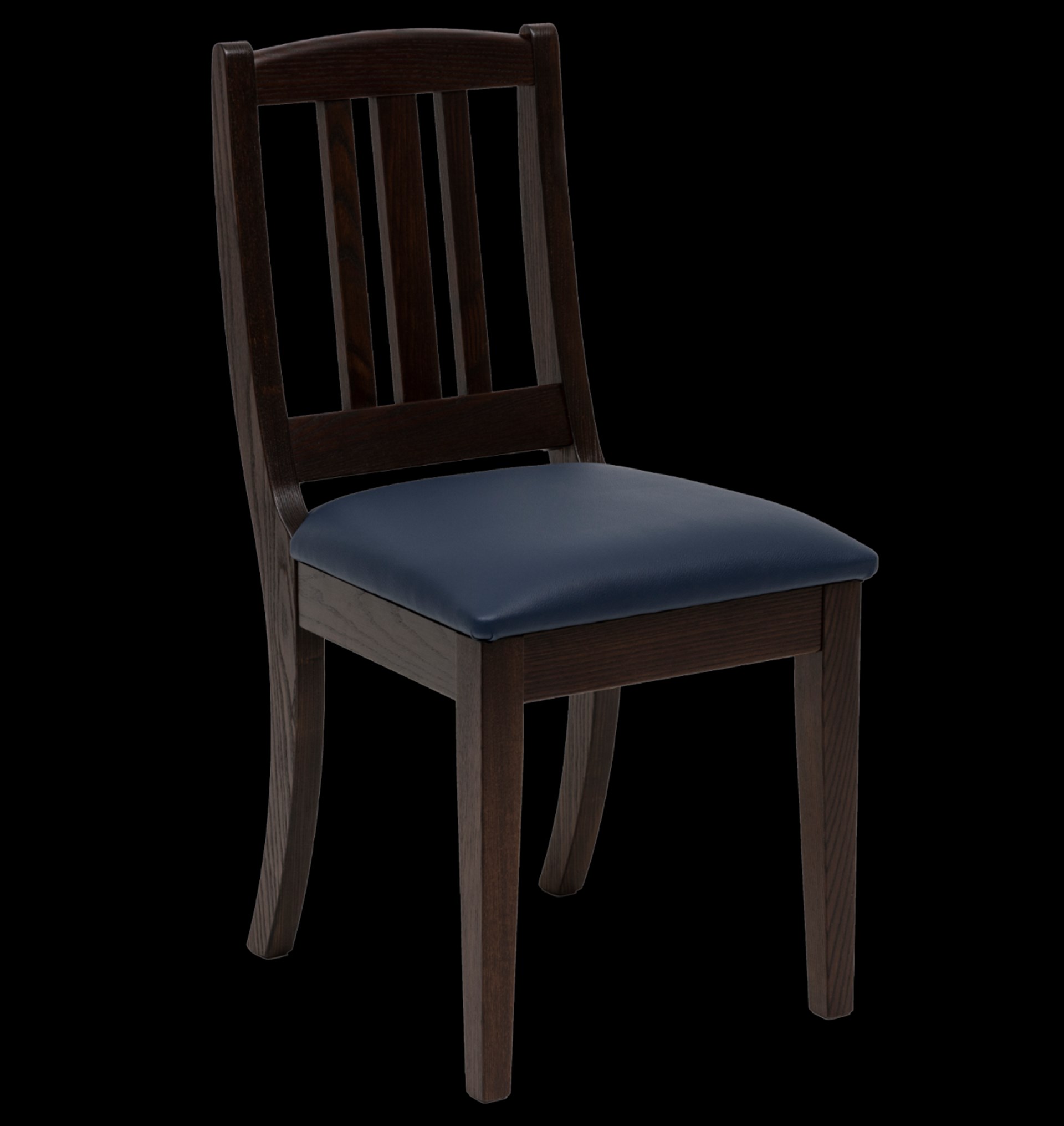 Cropped Colonial Dining Chair