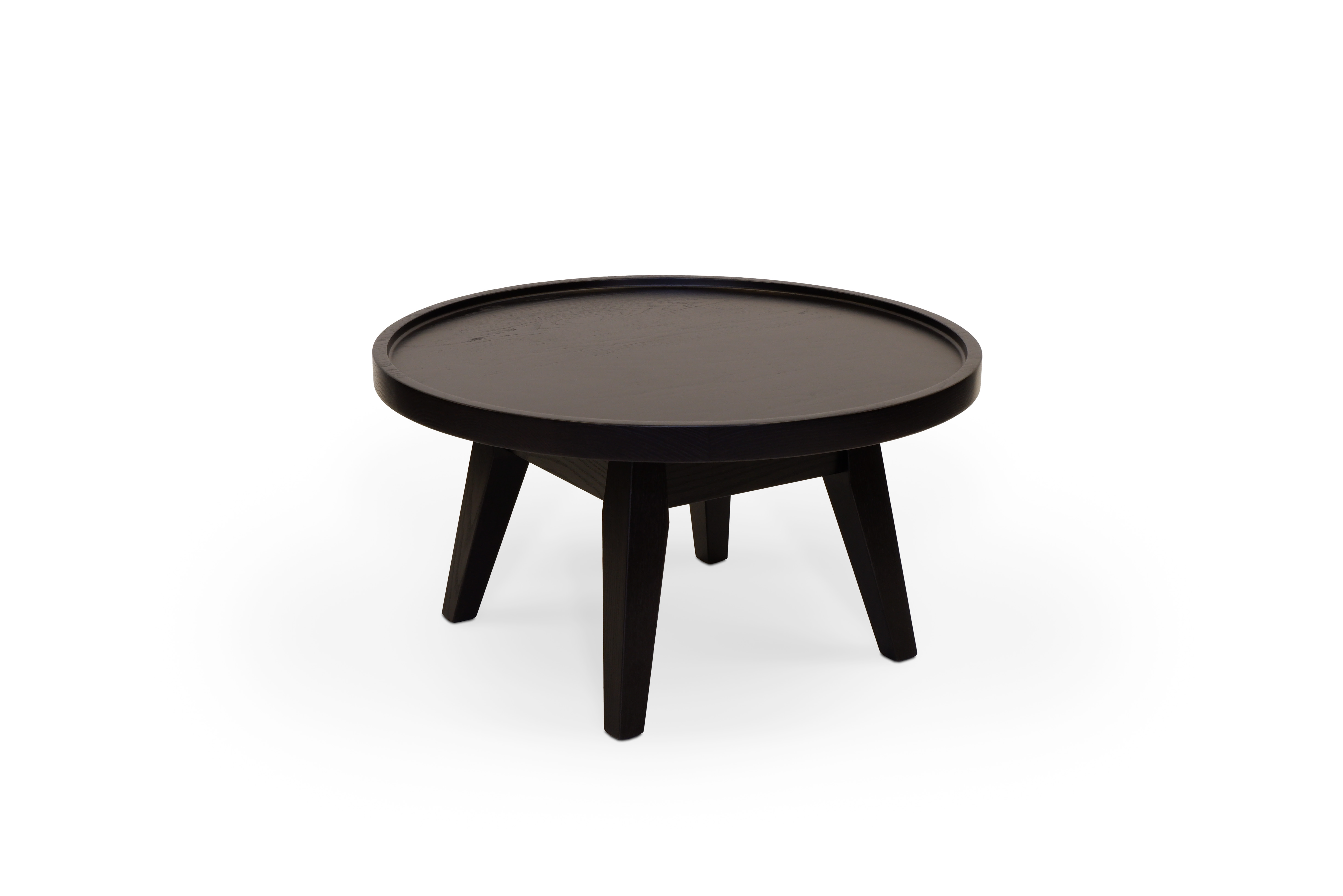 Stride Black Coffee Table Angle