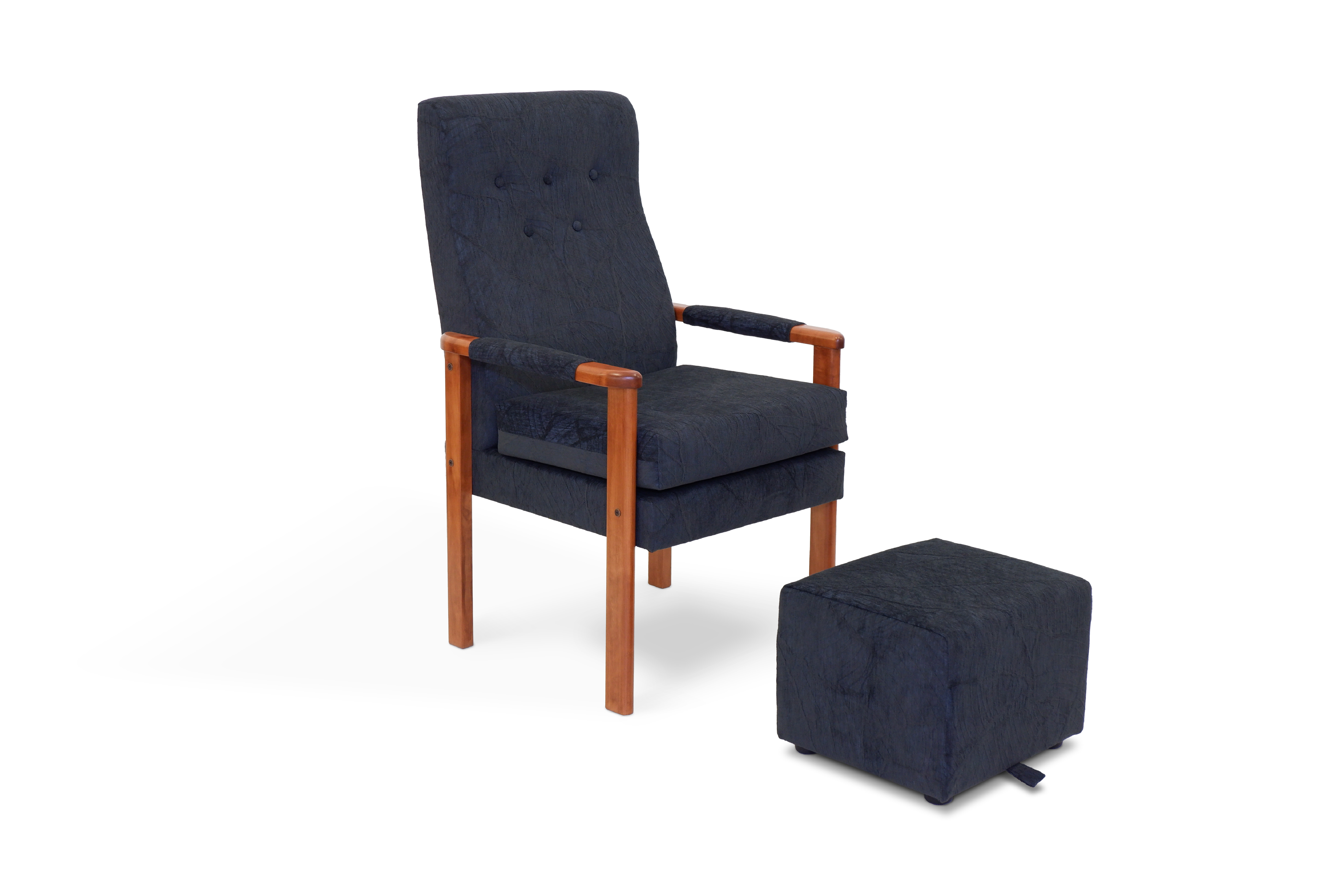 Kirsty With Footstool Angle Out