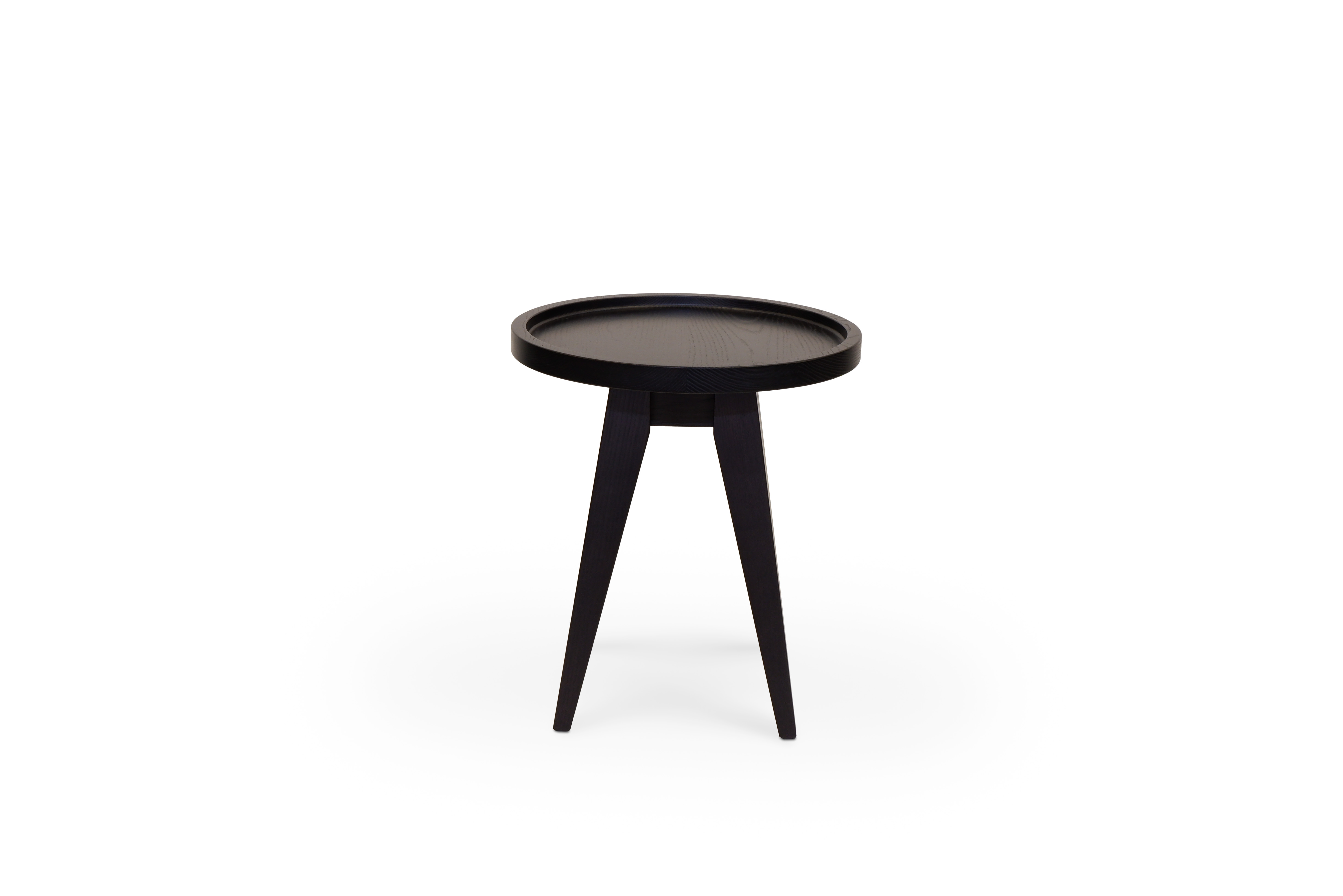 Stride Side Table Black Front